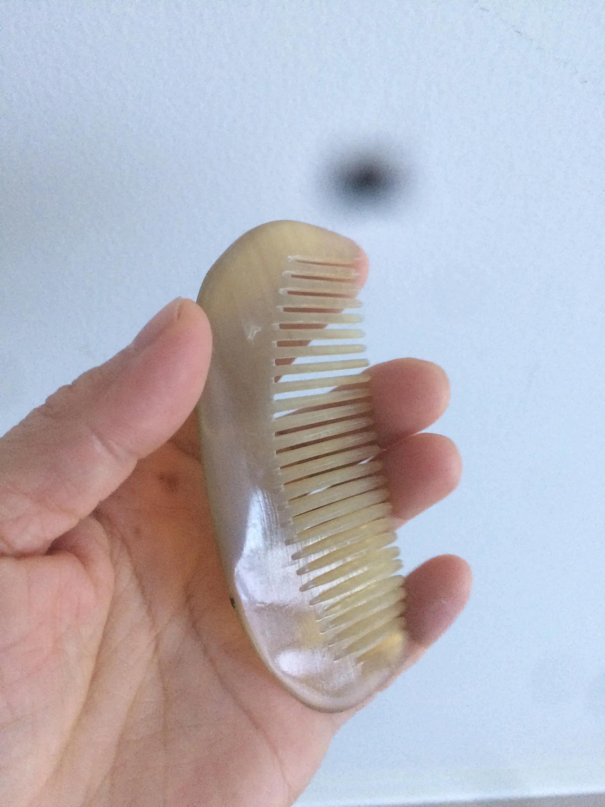 100% Natural Pocket Buffalo Horn Comb CB14 (Add on item! not sale individually)