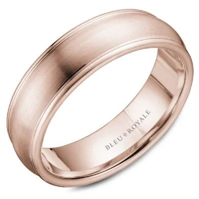 14K Gold Classic Domed Band