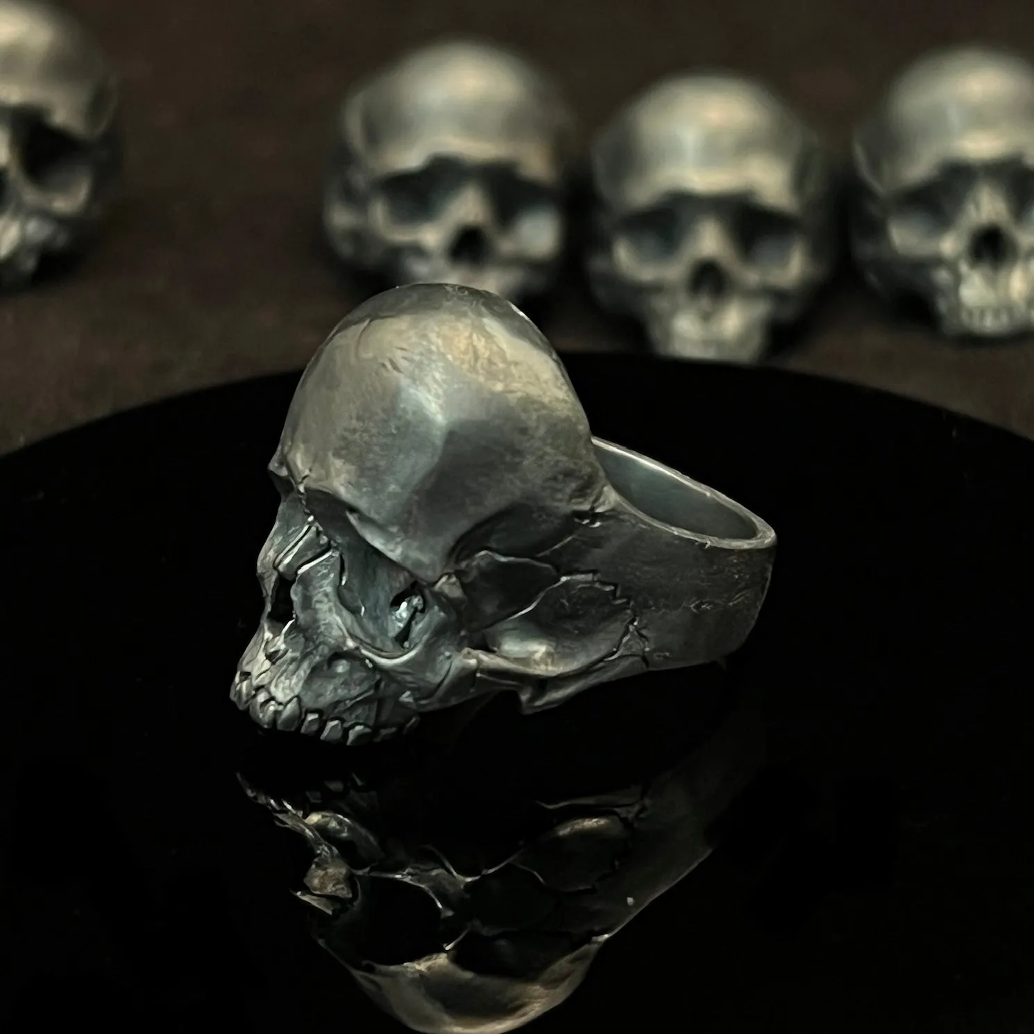 925 Silver Skull Ring