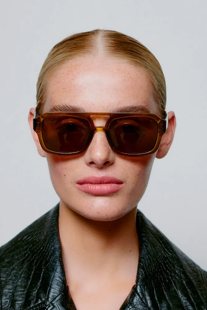 A Kjaerbede Kaya Smoke Sunglasses