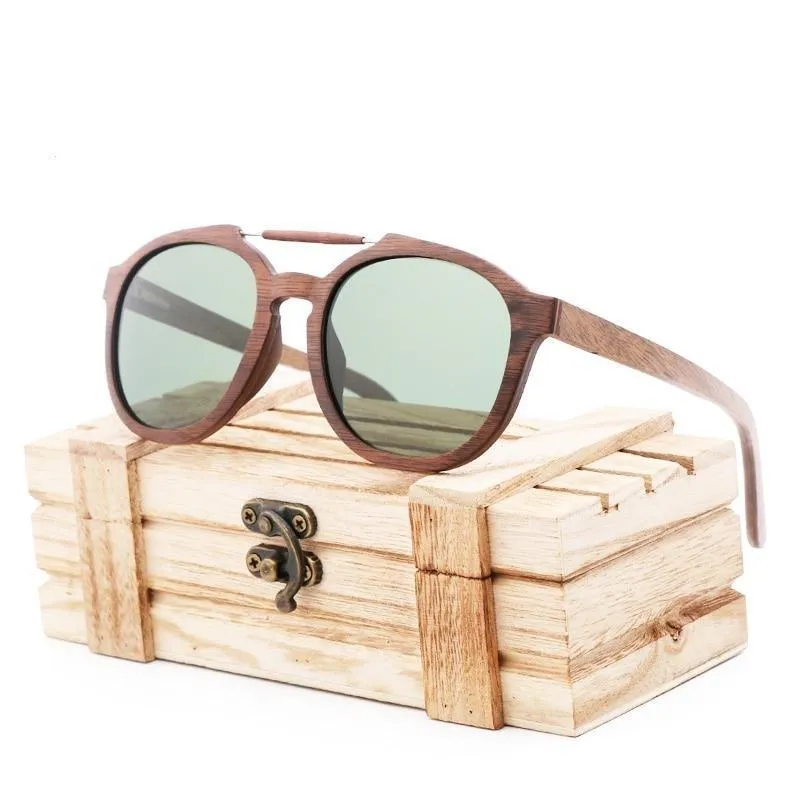 Admiral Bamboo Polarized Sunglasses