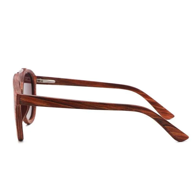 Admiral Bamboo Polarized Sunglasses