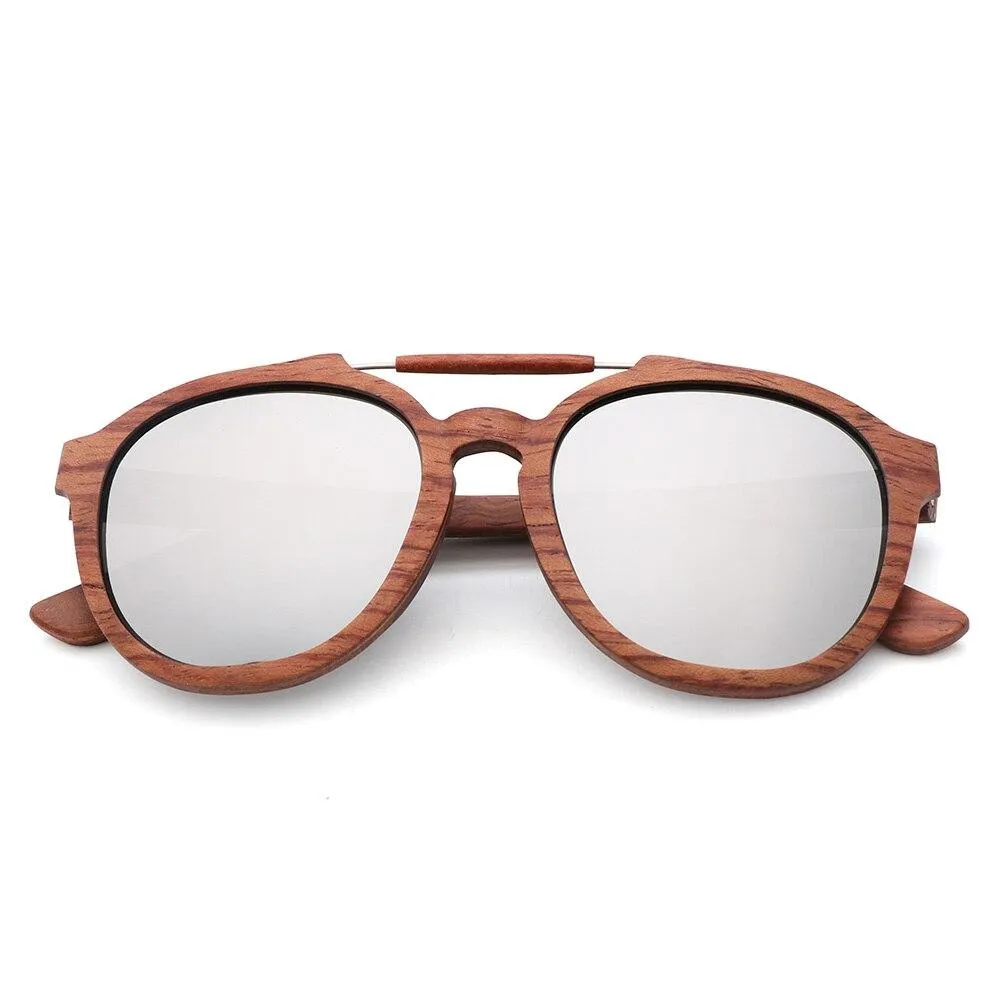 Admiral Bamboo Polarized Sunglasses