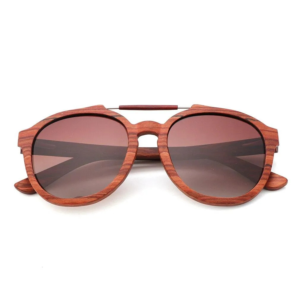 Admiral Bamboo Polarized Sunglasses