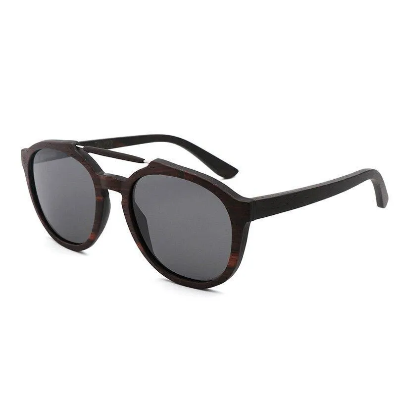 Admiral Bamboo Polarized Sunglasses