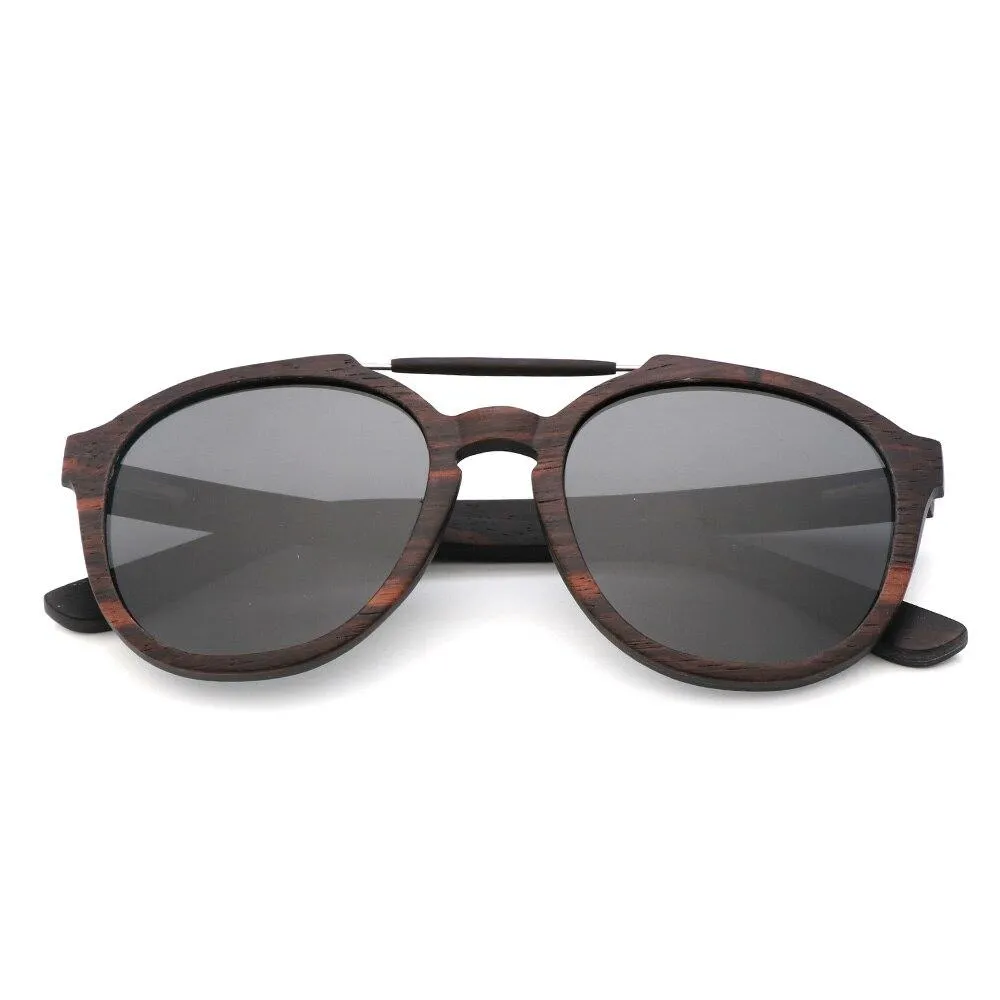 Admiral Bamboo Polarized Sunglasses