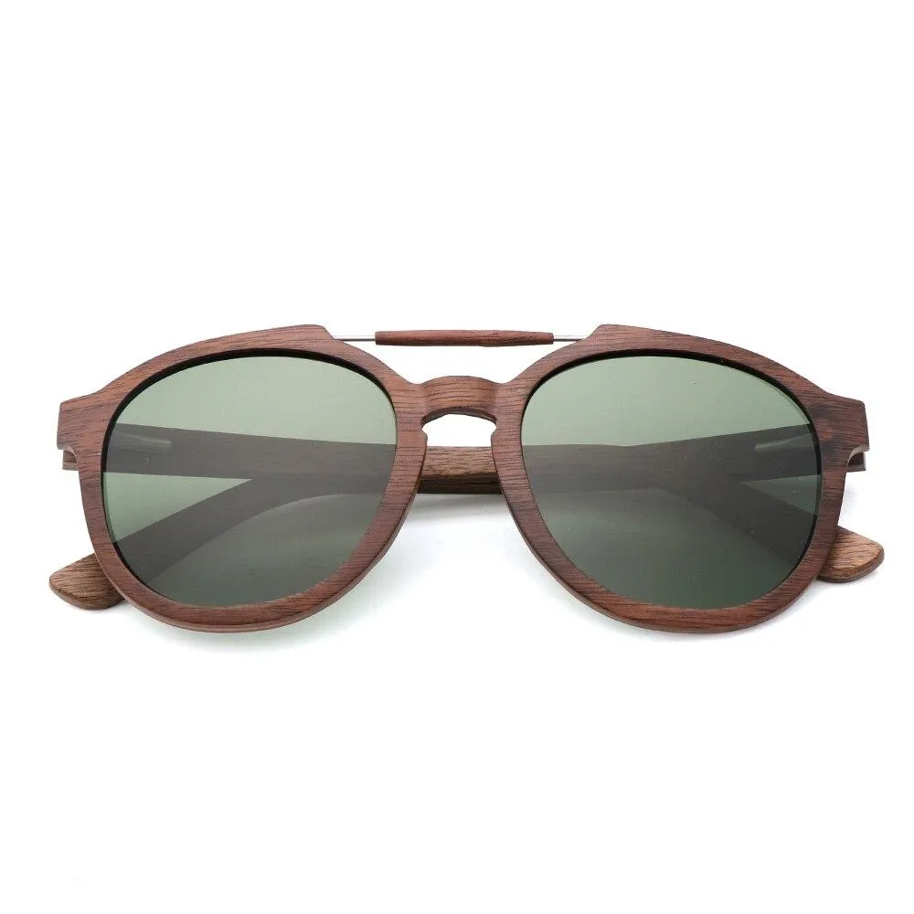 Admiral Bamboo Polarized Sunglasses