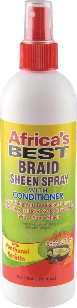 Africa's Best Braid Sheen Spray w/ Conditioner