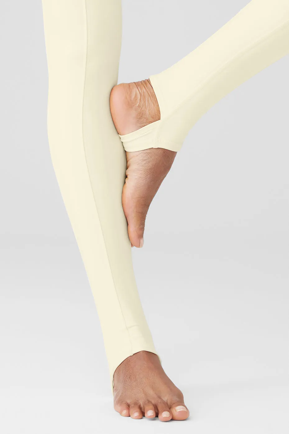 Airbrush High-Waist Enso Legging - French Vanilla