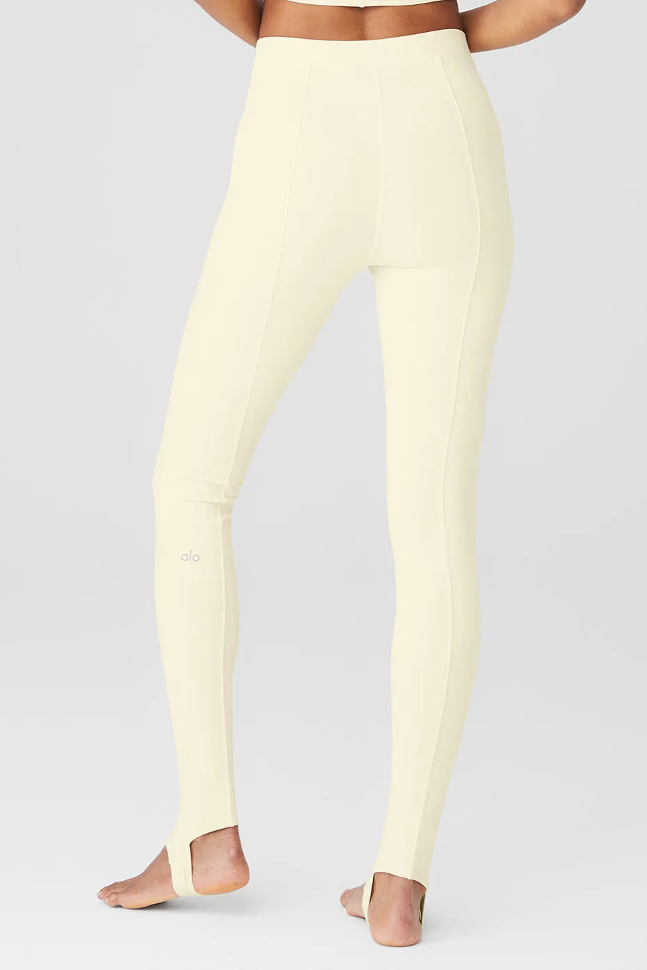 Airbrush High-Waist Enso Legging - French Vanilla