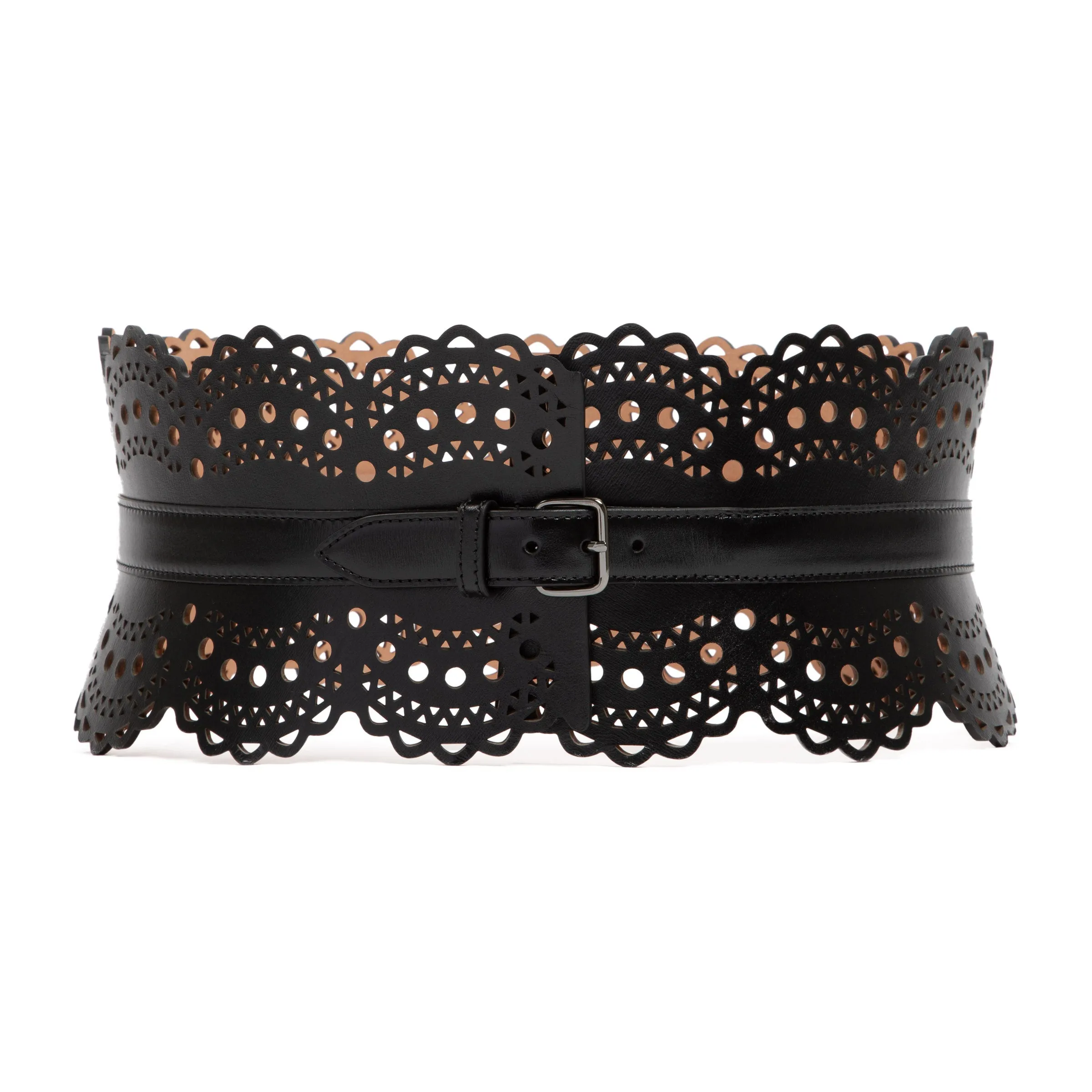 ALAIA Luxurious Leather Bustier Belt for Women