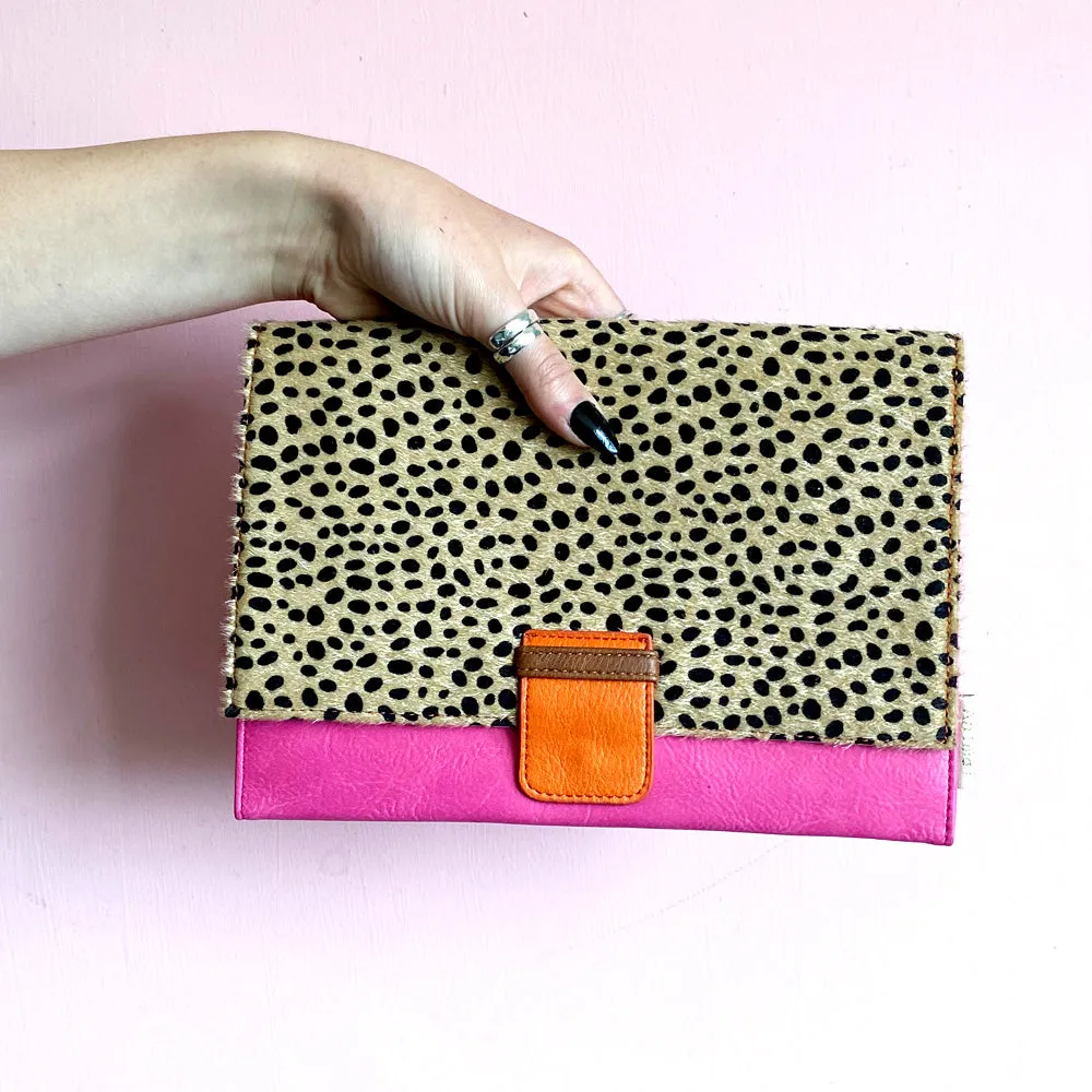 Animal Print Cheetah Travel Wallet