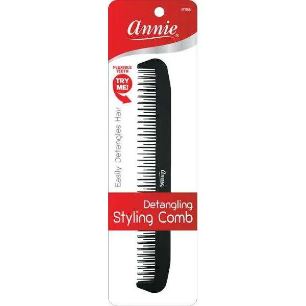 Annie Detangling Styling Comb #193