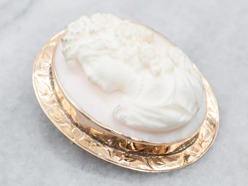 Antique Cameo Brooch or Pendant