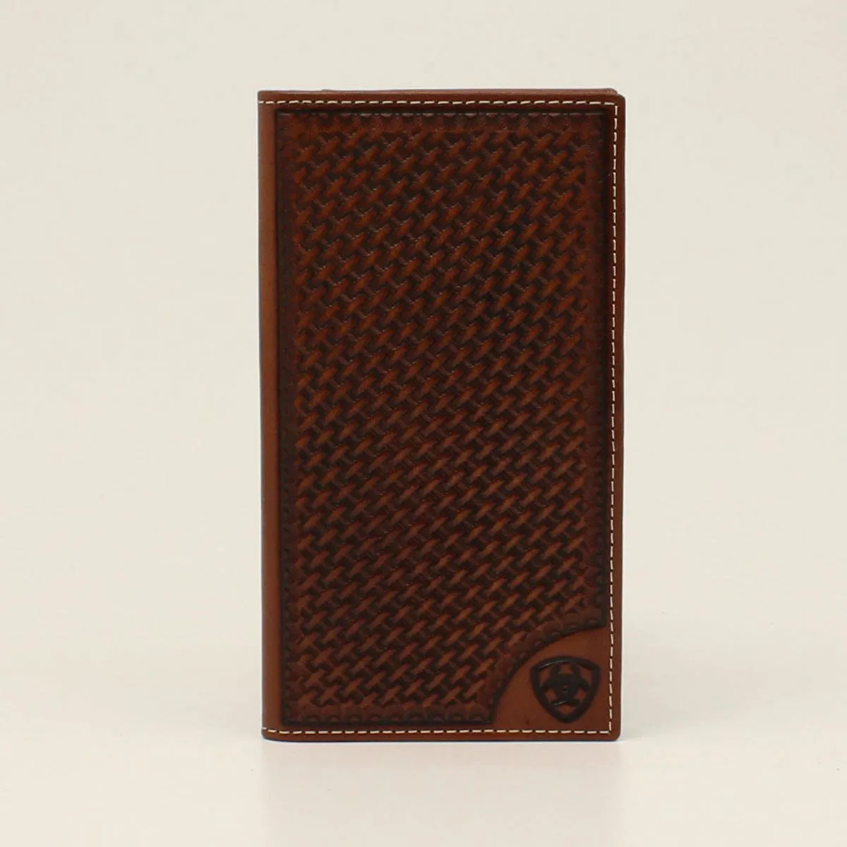 Ariat Men's Basketweave Rodeo Wallet