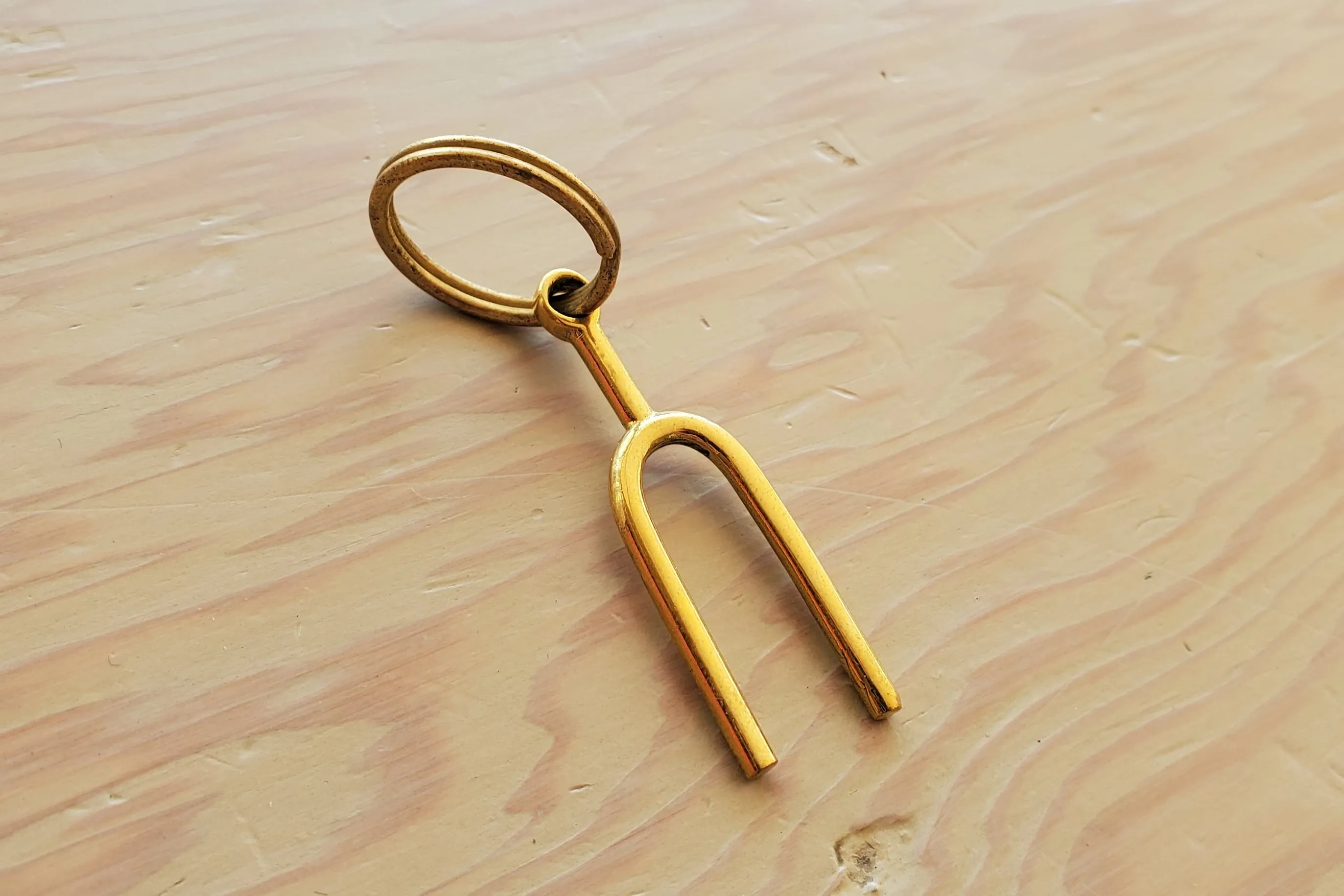 Aubock Anchor Key Ring #7151 and Tuning Fork Key Ring #7225