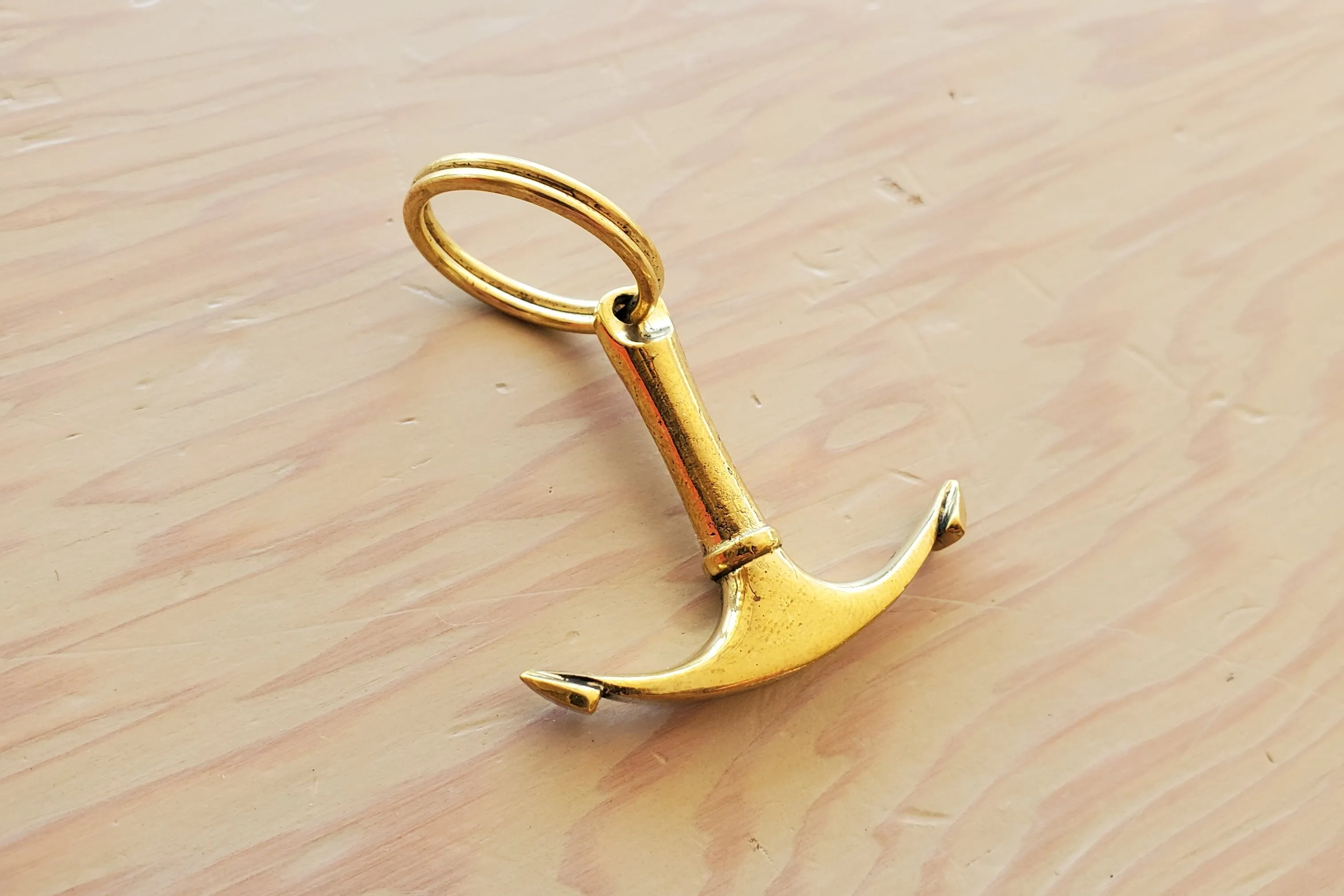 Aubock Anchor Key Ring #7151 and Tuning Fork Key Ring #7225