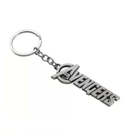 Avengers Metal Keychain – Silver