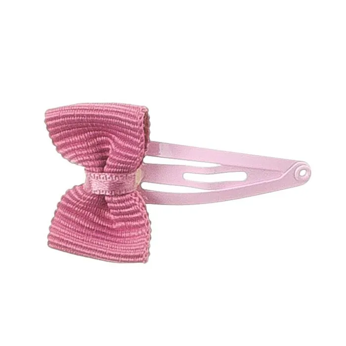 Baby Snap Hairclip with Bow