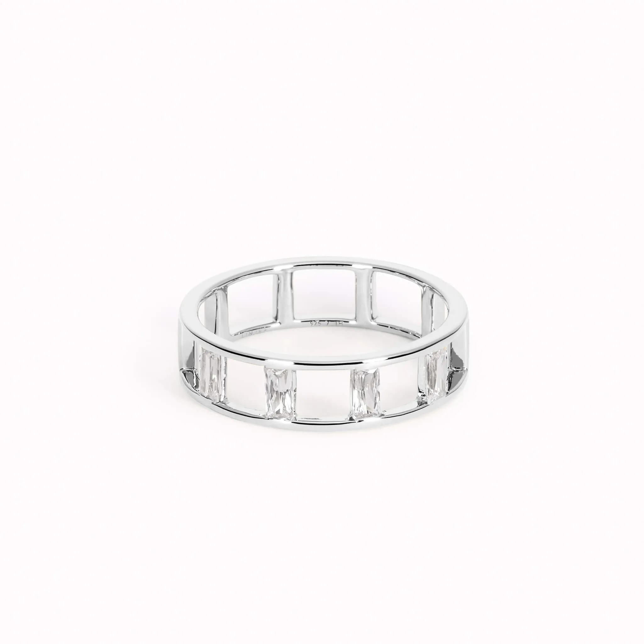 Baguette Ring Silver - Ylva