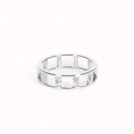 Baguette Ring Silver - Ylva