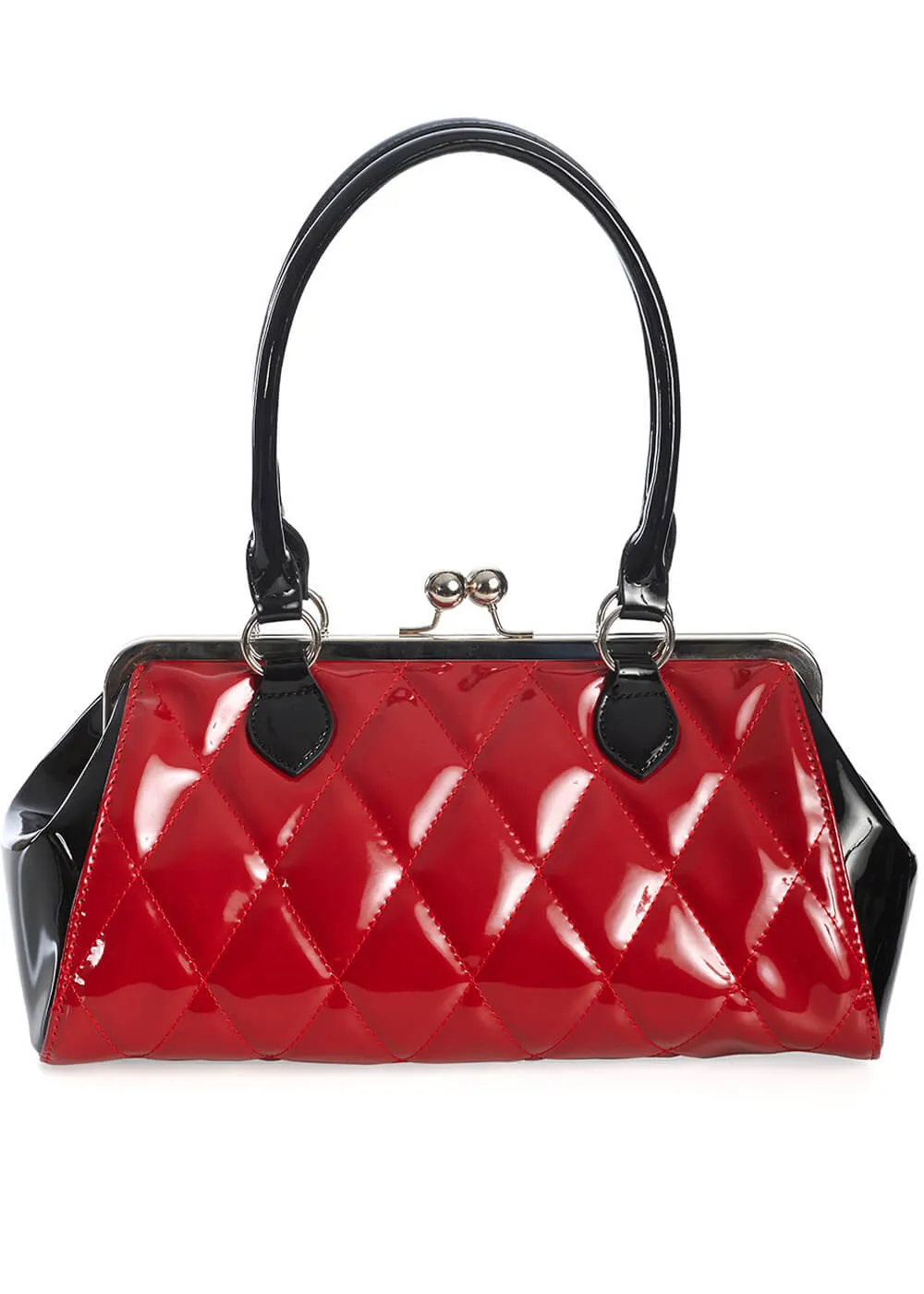 Banned Lilymae Diamond 50's Bag Red