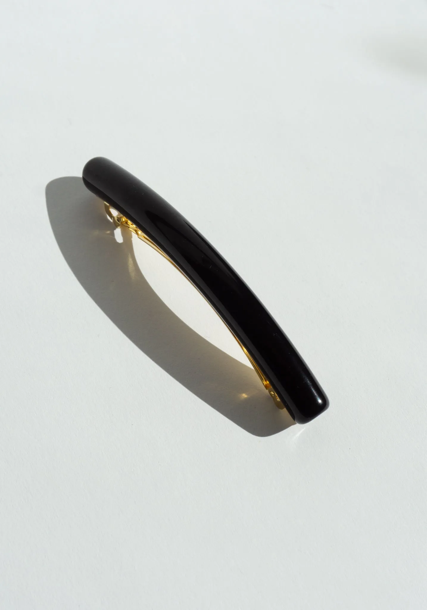 Barrette in Jet Black