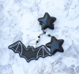 Bat Star Clip