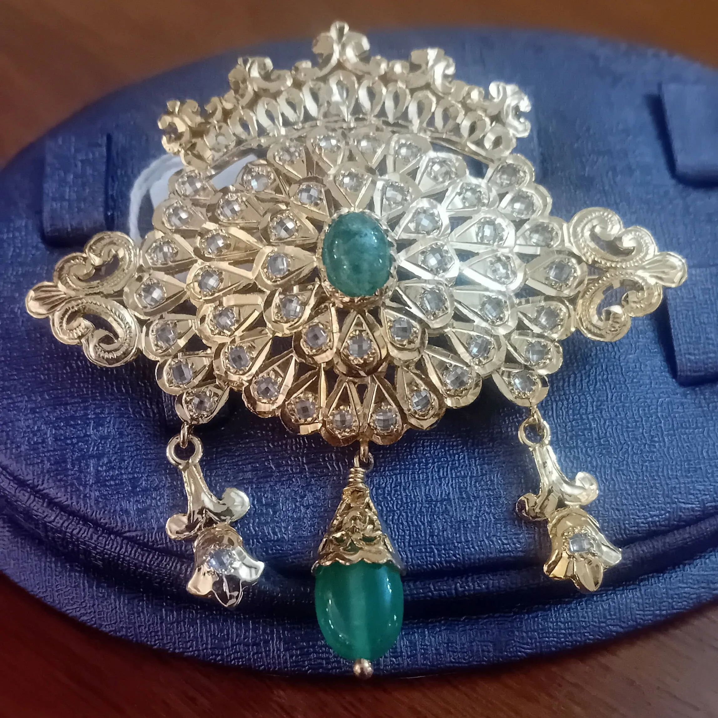 Beldi Brooch Taje - Moroccan Style