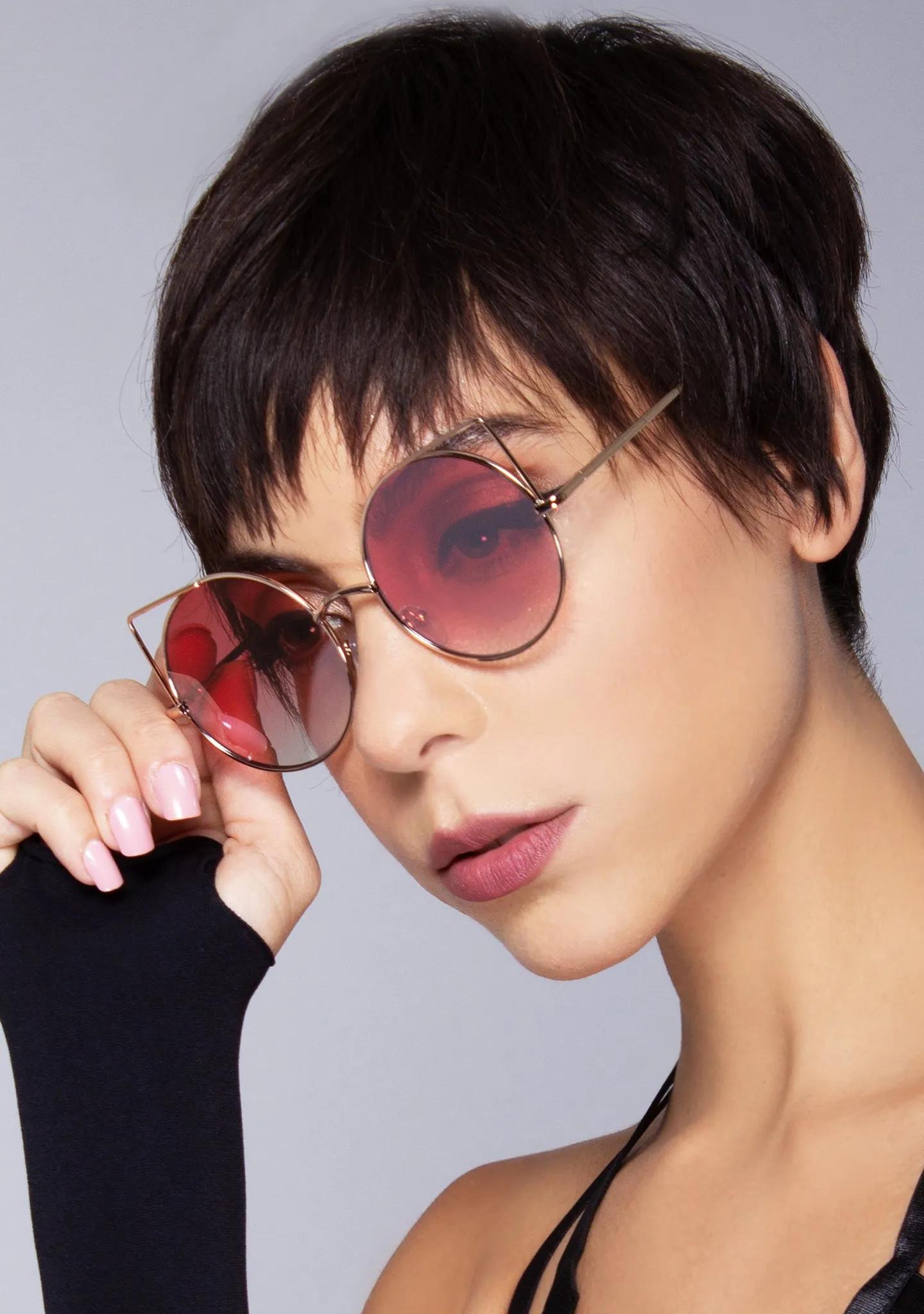 Bite Me Fade Cat Eye Sunglasses