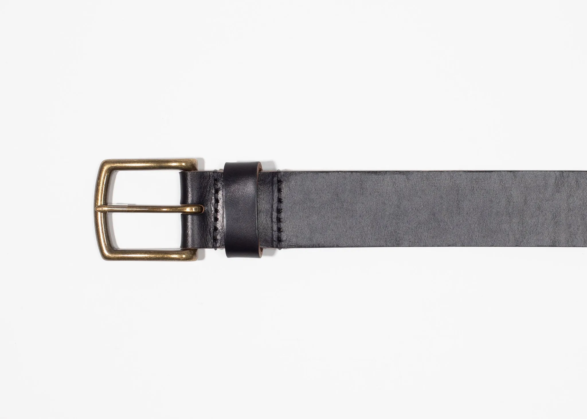 Black Chromexcel Leather Belt