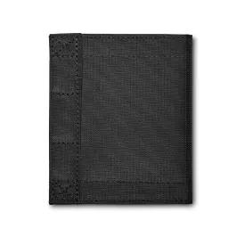 BLACK TACTICAL TRIFOLD WALLET