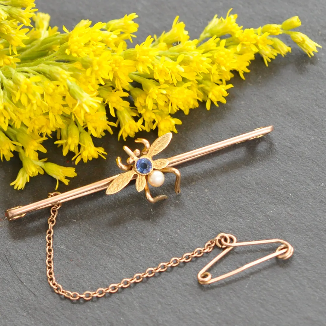 Bug Bar Brooch