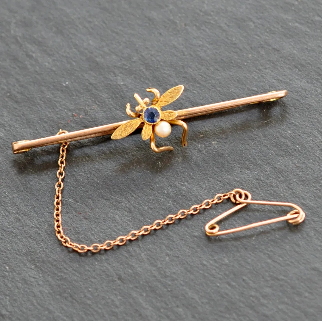 Bug Bar Brooch