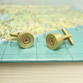 Bullet cufflinks - .455