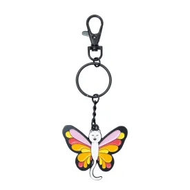 Butterfly Nerm Metal Keychain