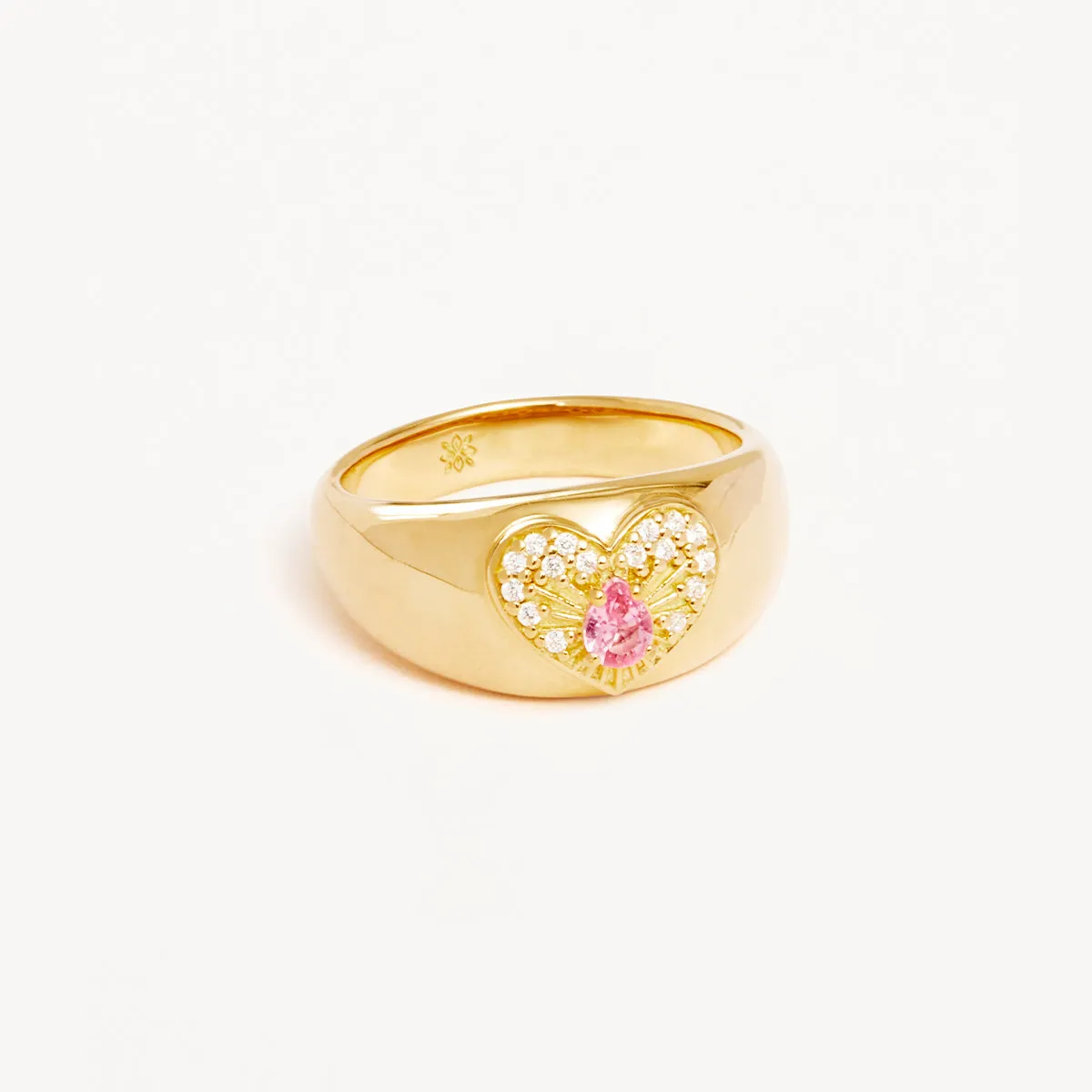 By Charlotte Connect with your Heart Ring, Gold