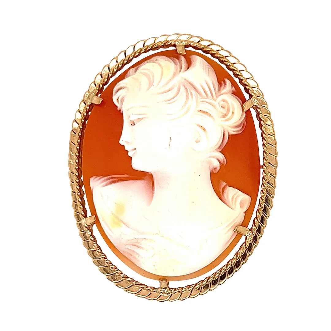 Cameo Brooch