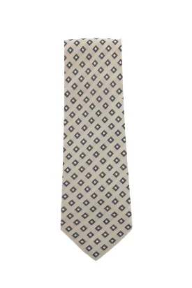 Cesare Attolini Cream Tie