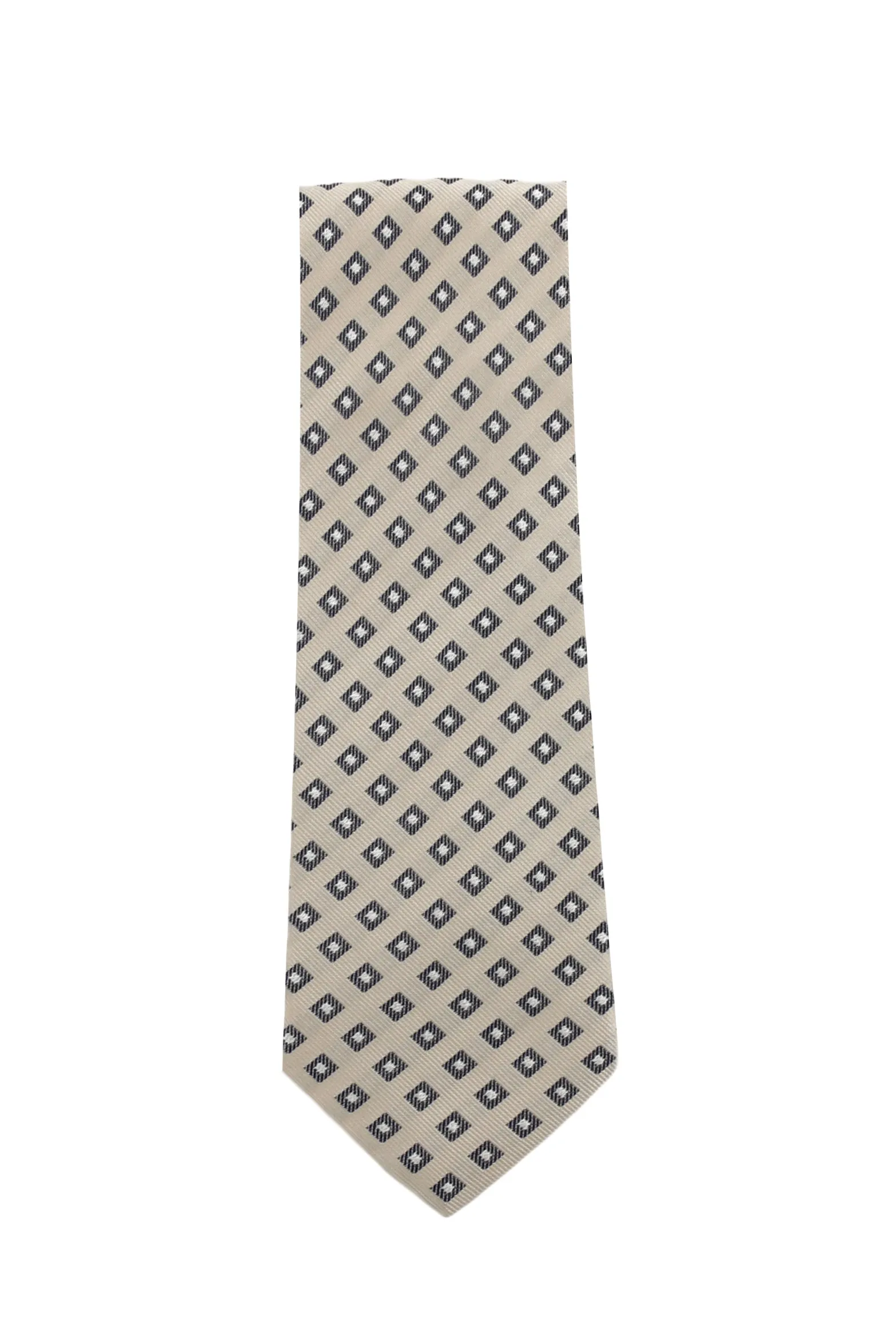 Cesare Attolini Cream Tie