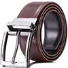 Chameleon Buckle Leather Belt