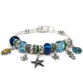 Charm Bracelet Blue Star Fish