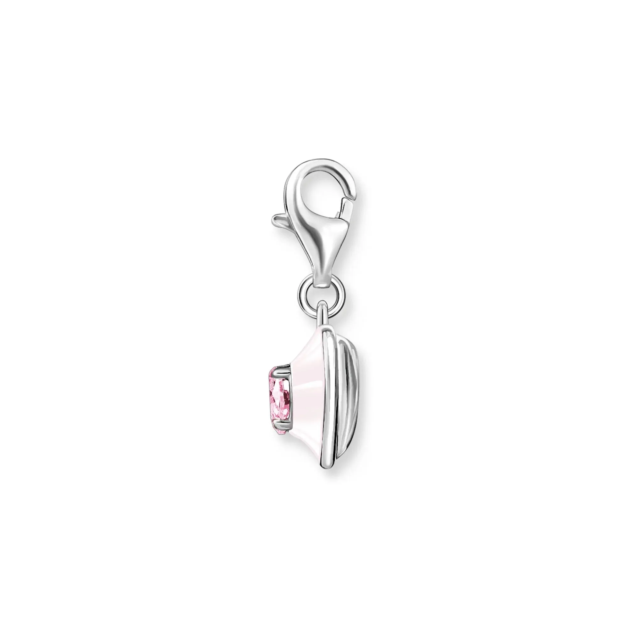 Charm Pendant Heart Pink