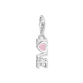 Charm Pendant Love heart silver