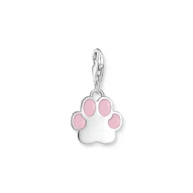 Charm Pendant paw silver