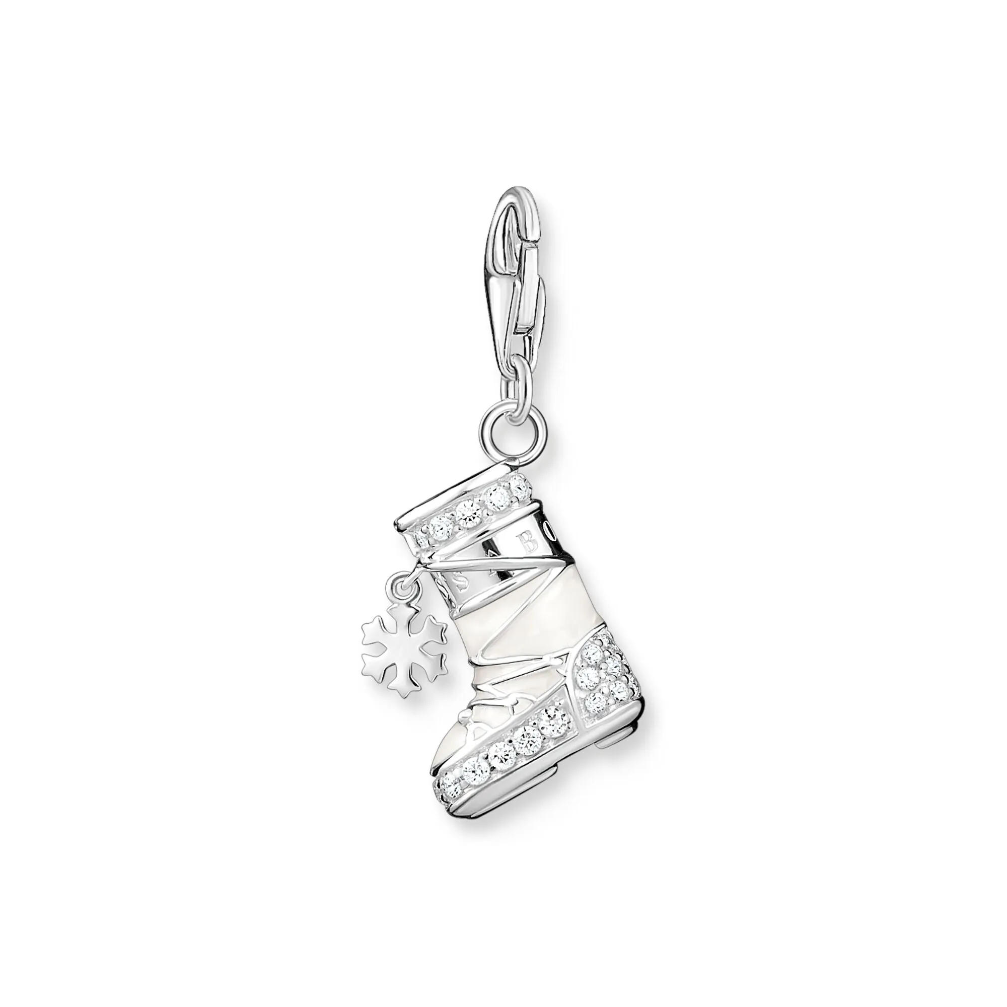 Charm Pendant snowshoe silver