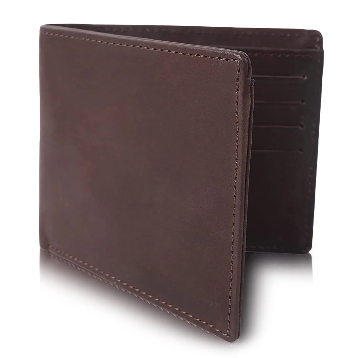 CIMONI Genuine Leather men wallet Brown