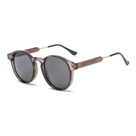 Claude Round Transparent Sunglasses