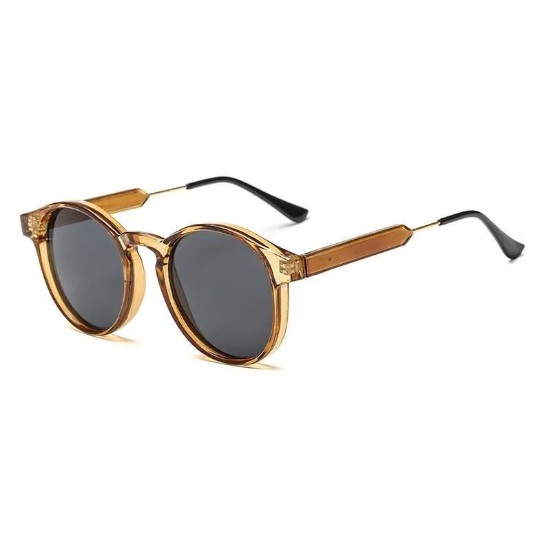 Claude Round Transparent Sunglasses