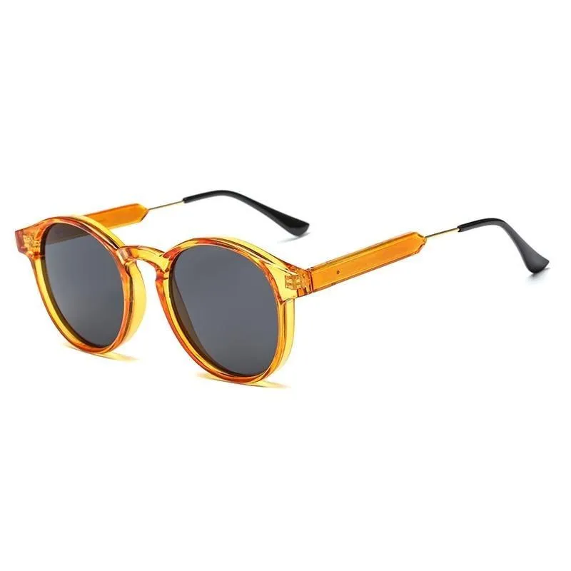 Claude Round Transparent Sunglasses